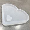 12.5x11.0x1" Heart Serving Board Silicone Mold