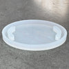 14.1x10.0x1" Small Oval Dual Handle Serving Board Silicone Mold