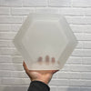 9.2x8x3.1" Hexagon Silicone Mold For Epoxy Resin - Deep Casting Mold