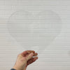 12.5x11.0" Heart Serving Board Acrylic Router Template