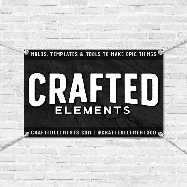 Crafted Elements Promotional Wall Banner - 2.5x4'