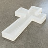 15x8x1" Flared Cross Silicone Mold For Epoxy Resin - Angled Cross Mold