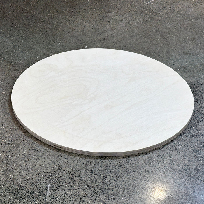 18" Round Circle Wood Shape Blank - 1/2" Thick