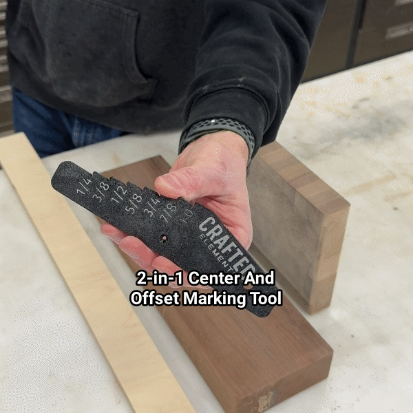 2-in-1 Center And Offset Marking Tool