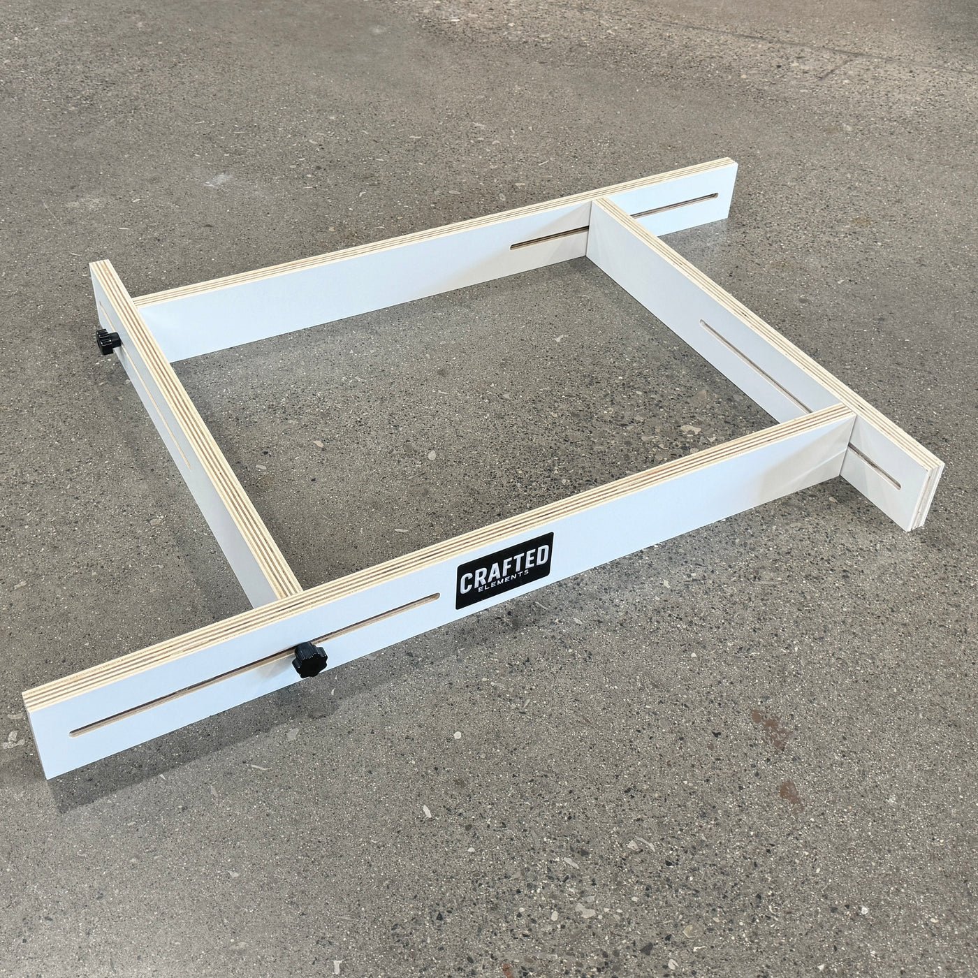 Extendable Frame Router Grooves Juice Groove Router Jig — Crafted Elements