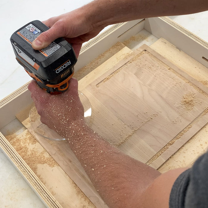 Grouve Routing Juice Groove Router Jig — Crafted Elements