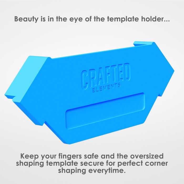 Ultimate Corner Radius Template Set With 'Finger Safe' Jig