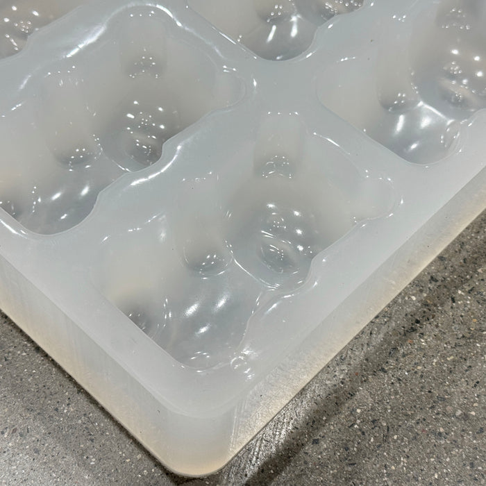 6 Cavity Gummy Bear Mold - Epoxy Resin Or Soap