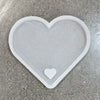 12.5x11.0x1" Heart Serving Board Silicone Mold