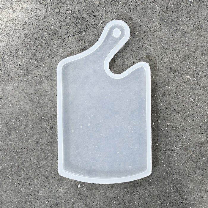 12.5x6.8x0.75" Small Free Flow Cheese Board Silicone Mold