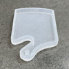 12.5x6.8x0.75" Small Free Flow Cheese Board Silicone Mold