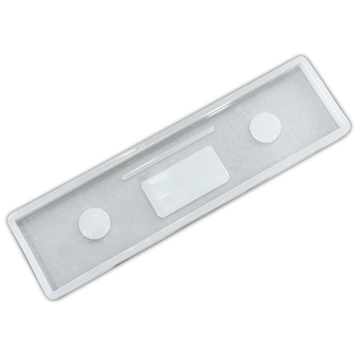 32x7.75x1.125" Bathtub Caddy Tray Silicone Mold