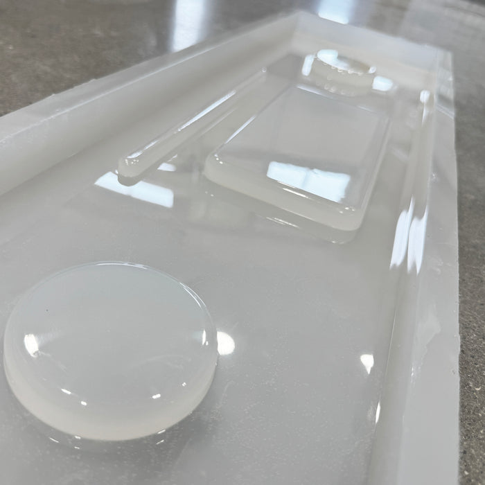 32x7.75x1.125" Bathtub Caddy Tray Silicone Mold