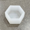 6.9x6x3.1" Hexagon Silicone Mold For Epoxy Resin - Deep Casting Mold