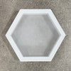 9.2x8x3.1" Hexagon Silicone Mold For Epoxy Resin - Deep Casting Mold