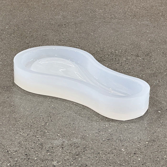 9.4x4.4x1.3" Spoon Rest / Hand Mirror Silicone Mold