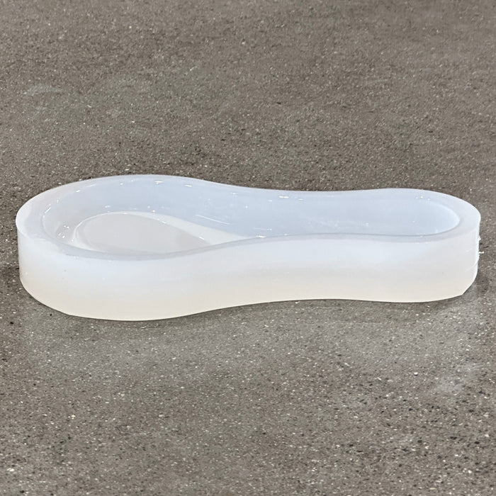 9.4x4.4x1.3" Spoon Rest / Hand Mirror Silicone Mold