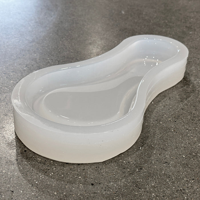 9.4x4.4x1.3" Spoon Rest / Hand Mirror Silicone Mold