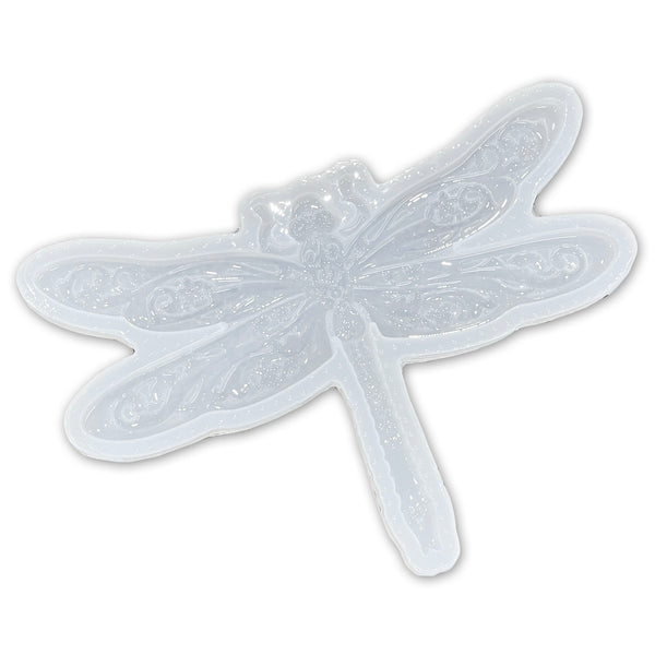 10.2x7.0x0.6" Dragonfly Relief 1 Silicone Mold