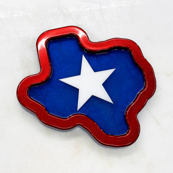 11.5x11.1x1.25" Texas State Tray / Dish Silicone Mold