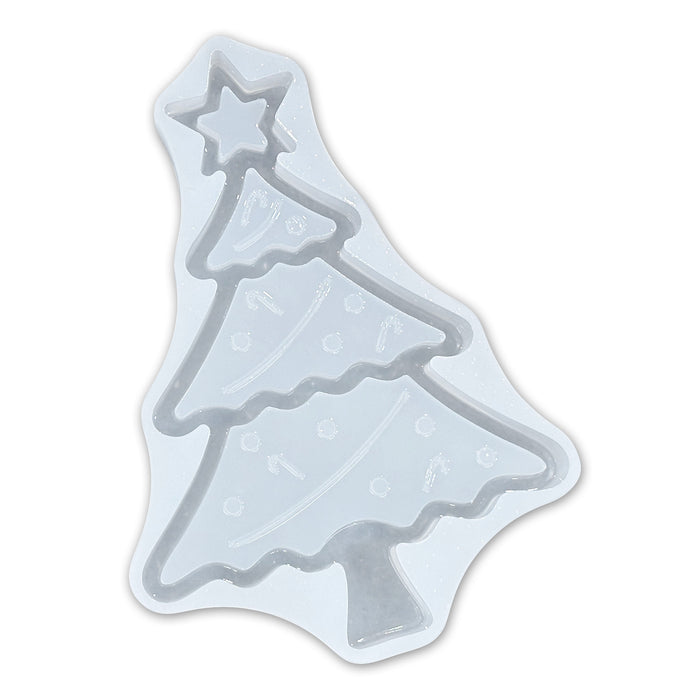 12x8.6x1.0" Limited Edition Christmas Tree Tray Silicone Mold