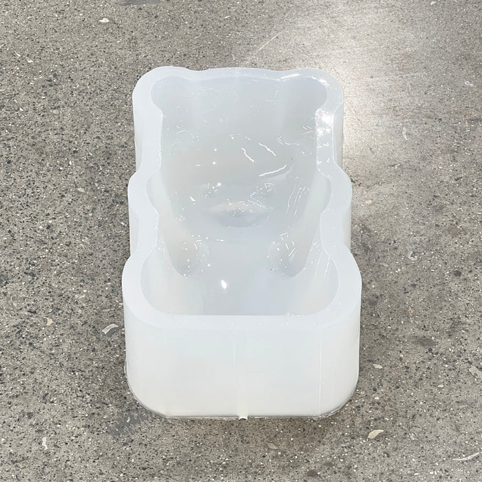 7.5x4.0x2.5" Big Gummy Bear Silicone Mold