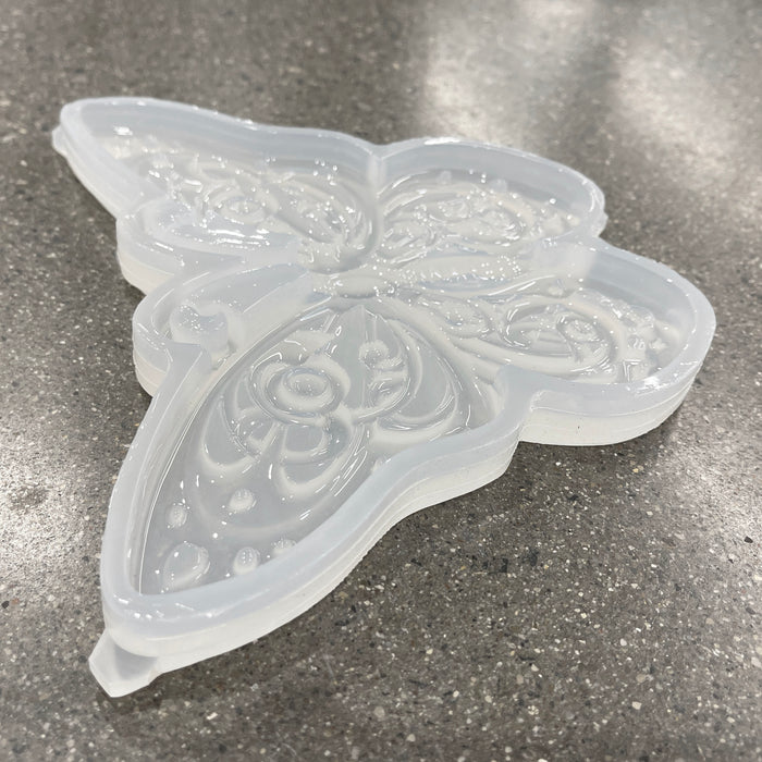 8.0x6.0x0.5" Butterfly Relief 1 Silicone Mold