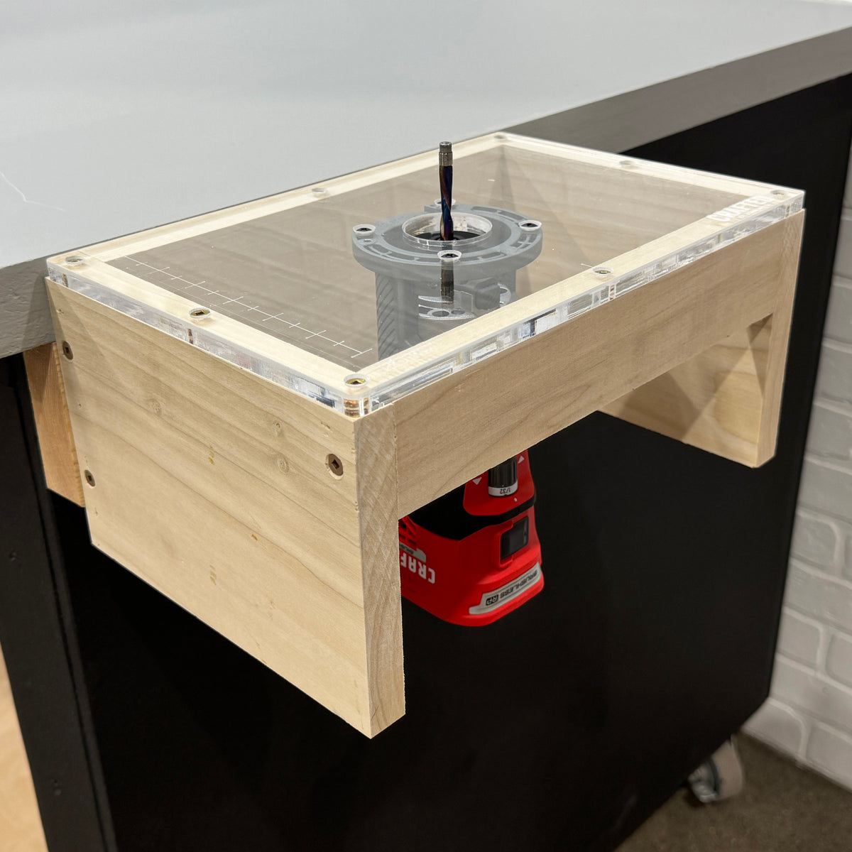 Craftsman V20 (CMCW400B) Palm/Trim Router Table Plate — Crafted Elements