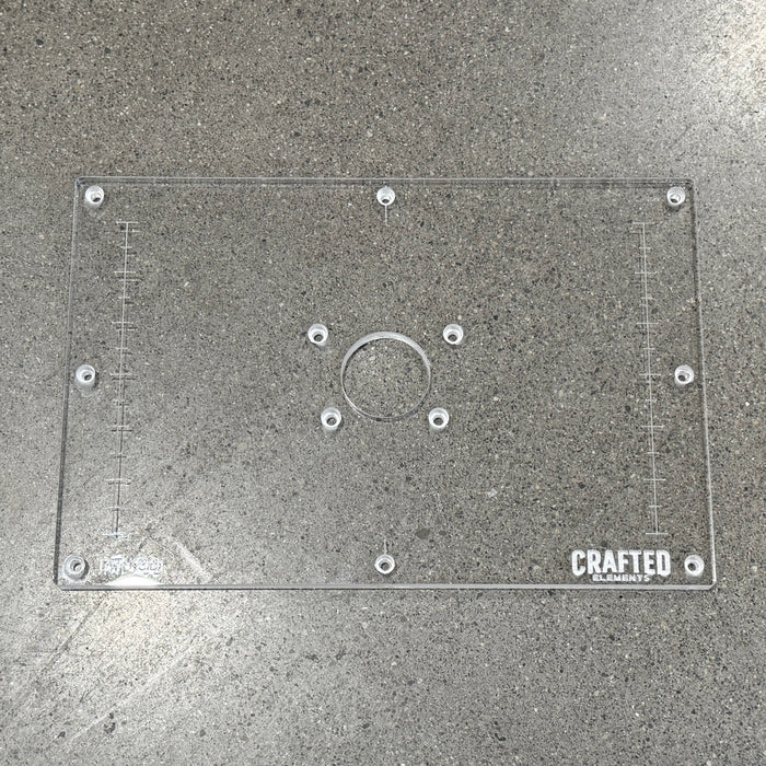 Kobalt 24V Max (KR-124B-03) Palm/Trim Router Table Plate — Crafted Elements