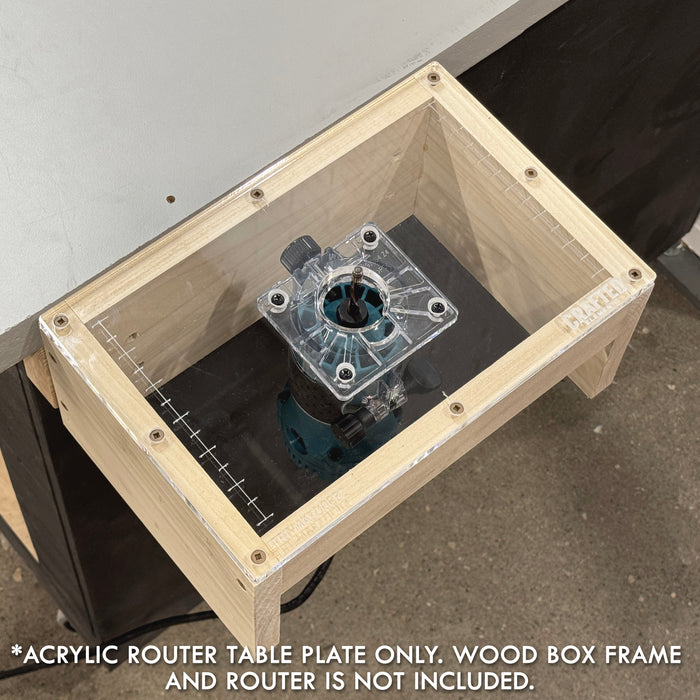 Wood Router Table Plate