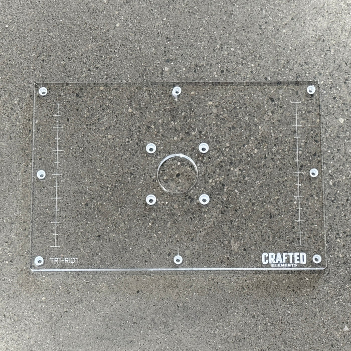 Ryobi One+ (P601/PCL424B/PBLRR01) Palm/Trim Router Table Plate ...