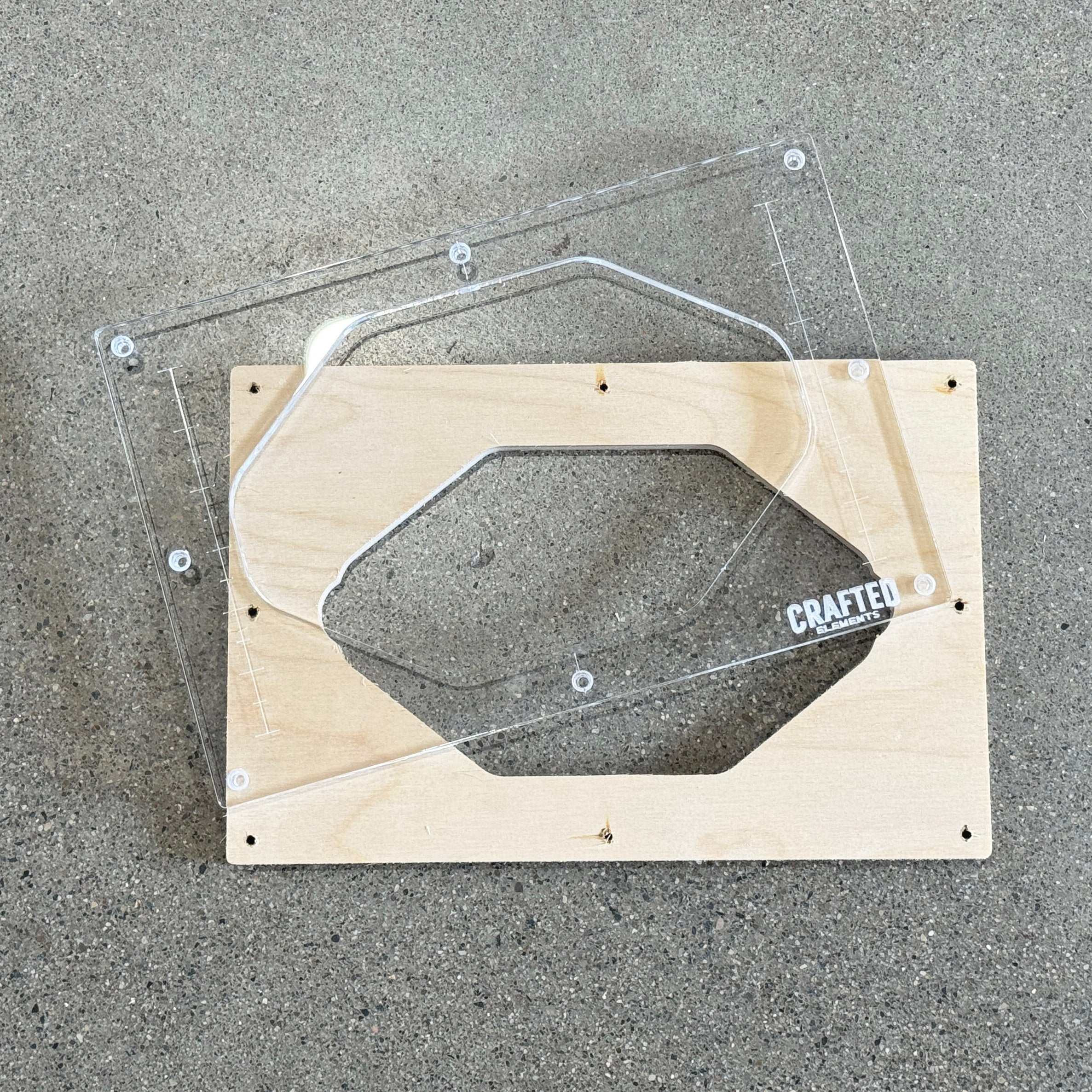 Swappable Palm/Trim Router Table Plate For Dual Handle Router Base ...