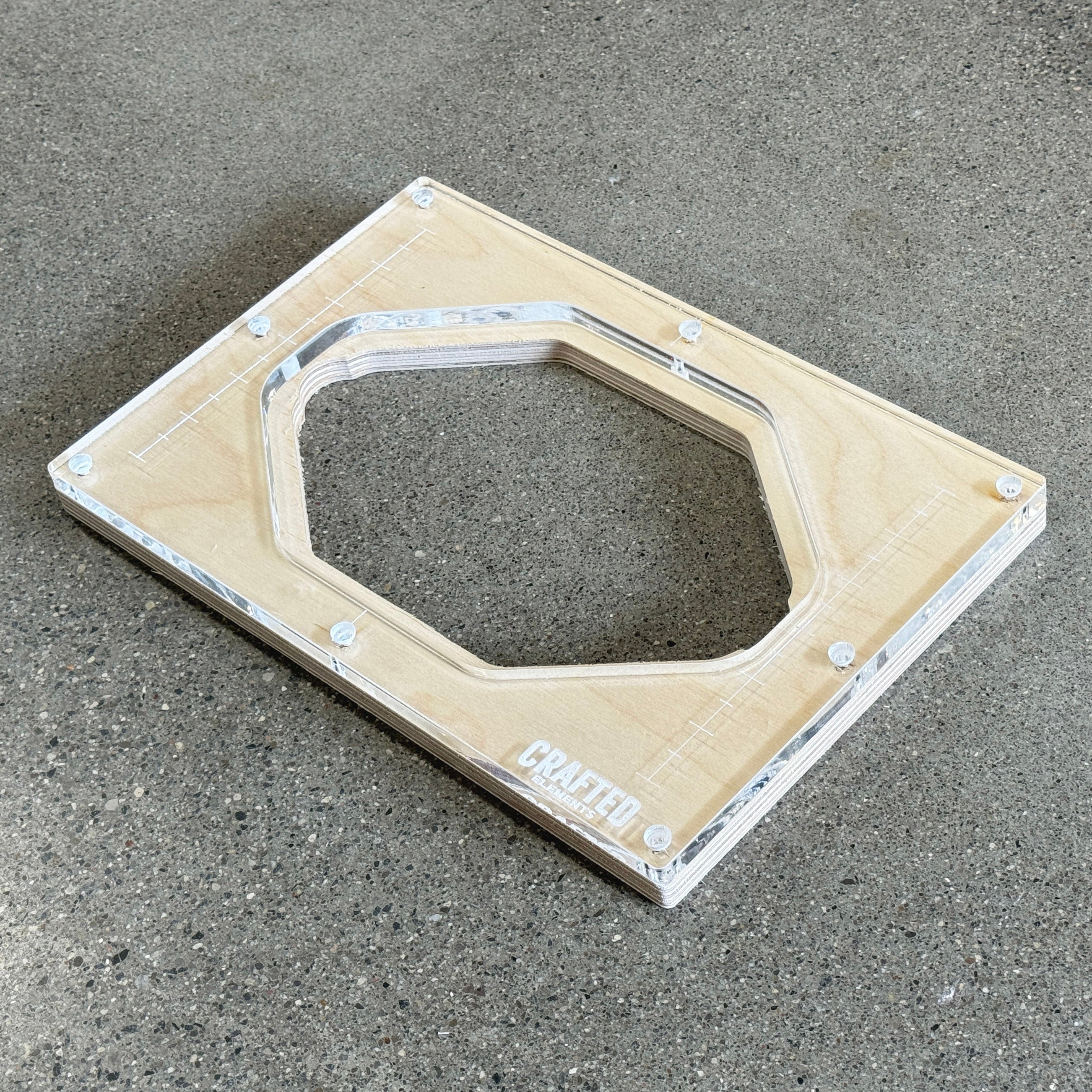 Palm Router Table Insert Swappable Palm/Trim Router Table Plate For Dual Handle Router Base ...