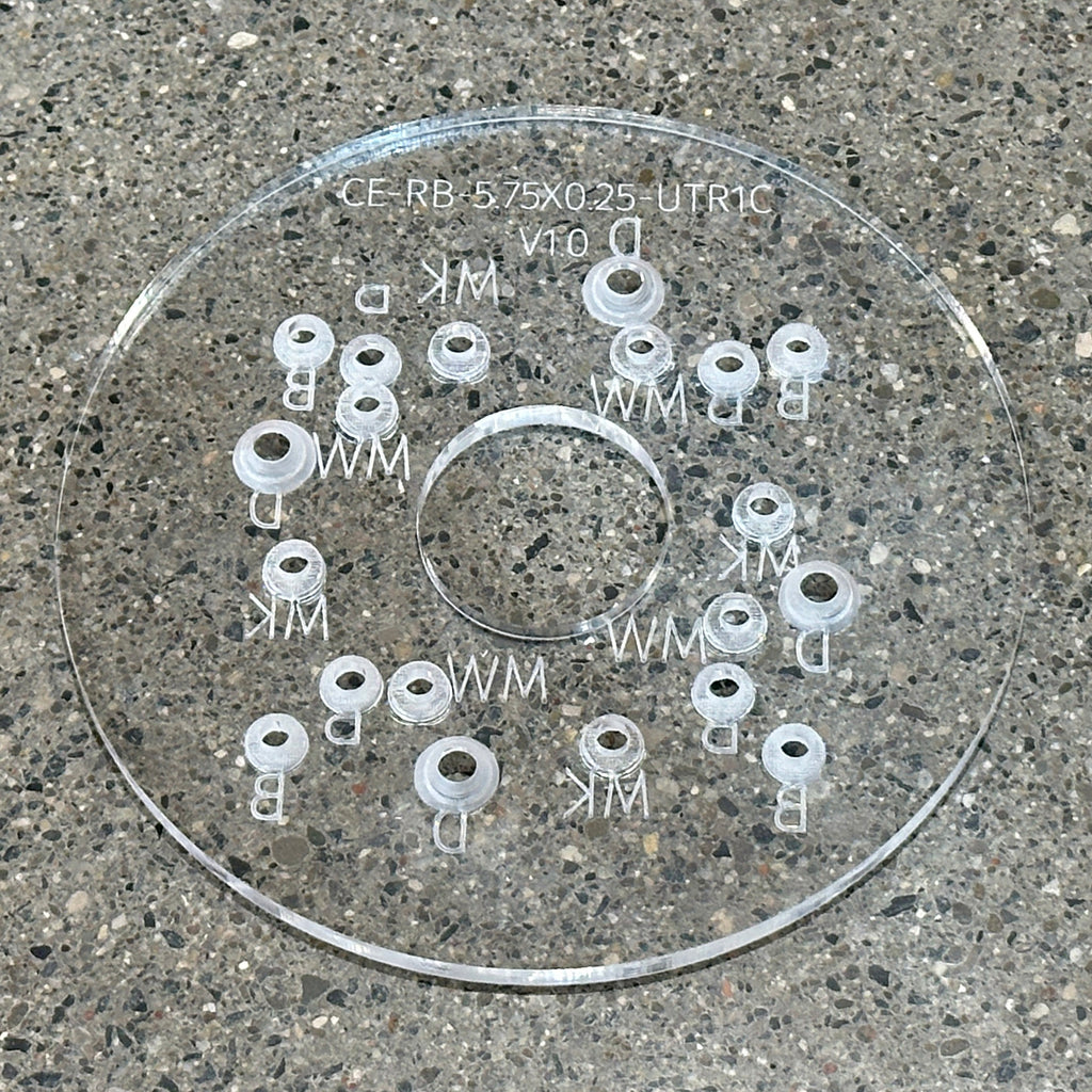 5.75" Universal Trim Router Base Plate