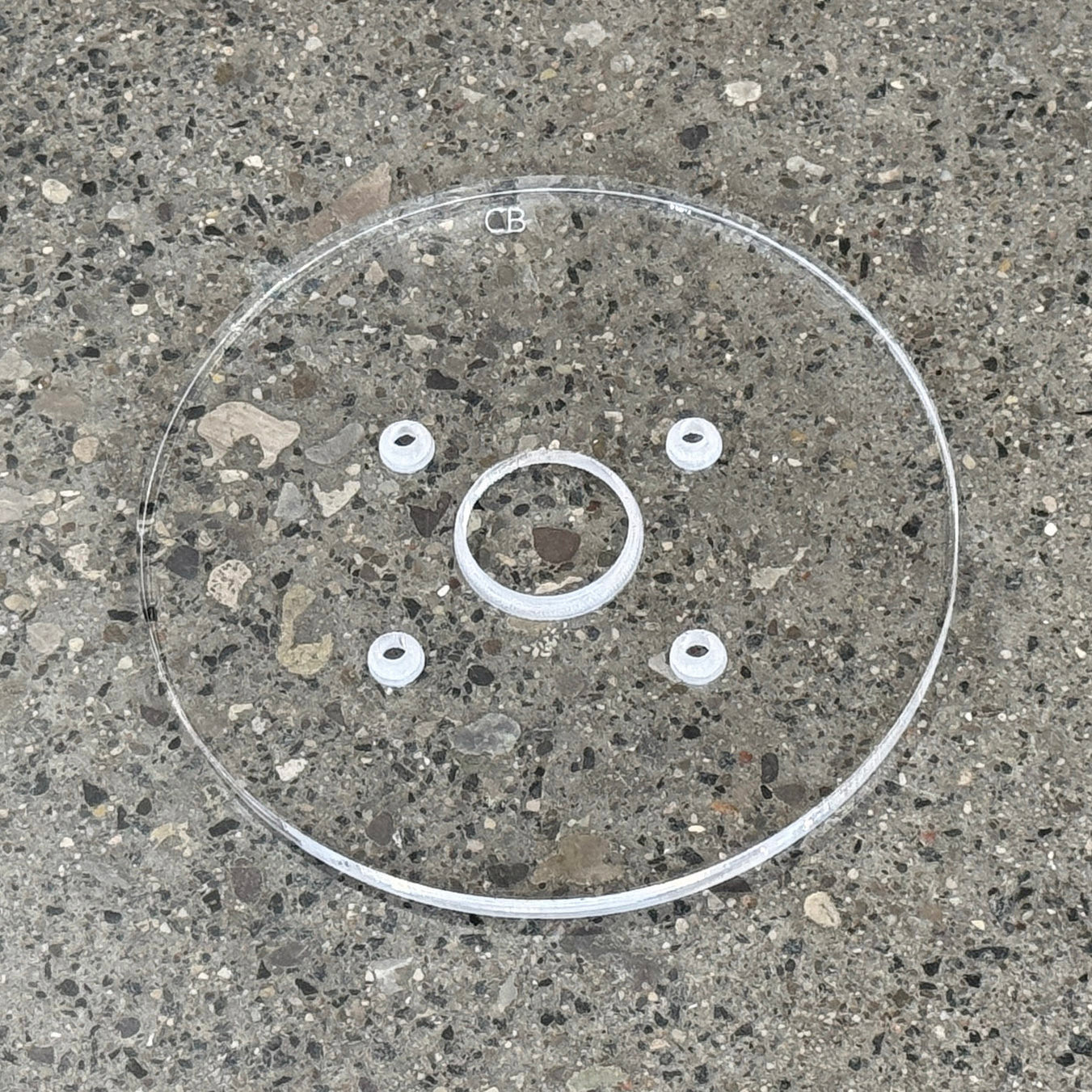 Bauer (19121E-B/23121E-B) Palm/Trim Router Base Plate - 6