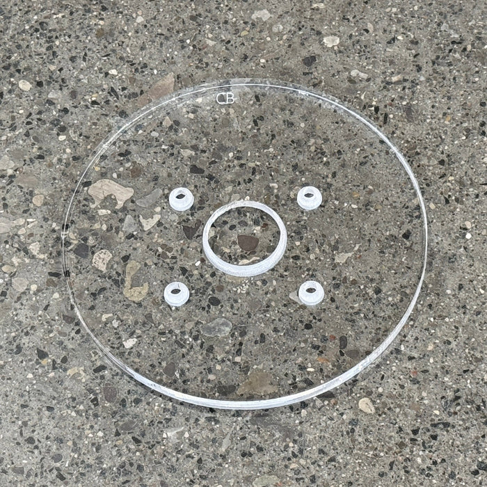 Bauer (19121E-B/23121E-B) Palm/Trim Router Base Plate - 6