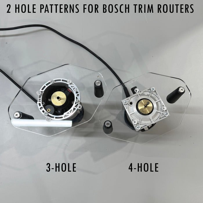 Bosch Colt (PR10E/PR20EVS/GKF125CEN) Palm/Trim Router Base Plate - Two Handle