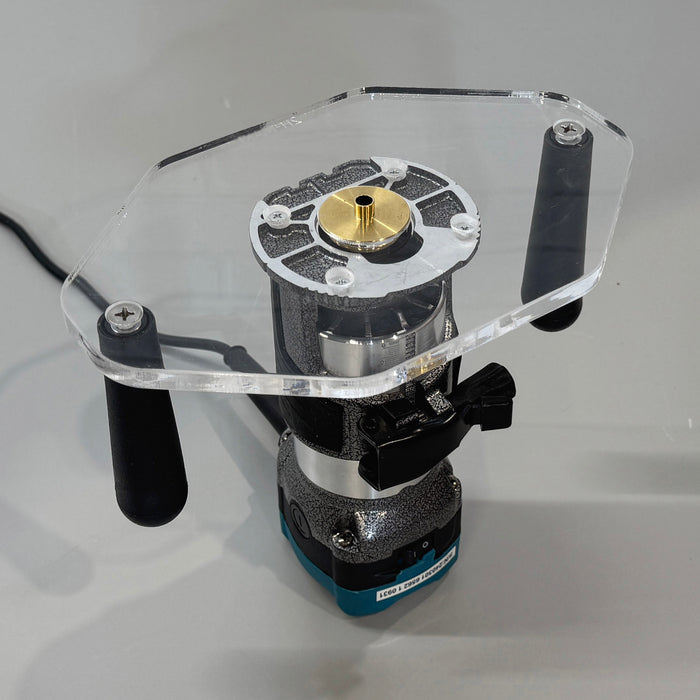 Vevor (0700C) Palm/Trim Router Base Plate - Two Handle — Crafted Elements