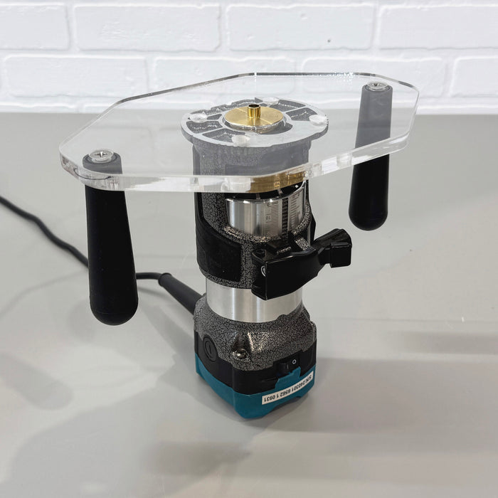 Vevor (0700C) Palm/Trim Router Base Plate - Two Handle — Crafted Elements