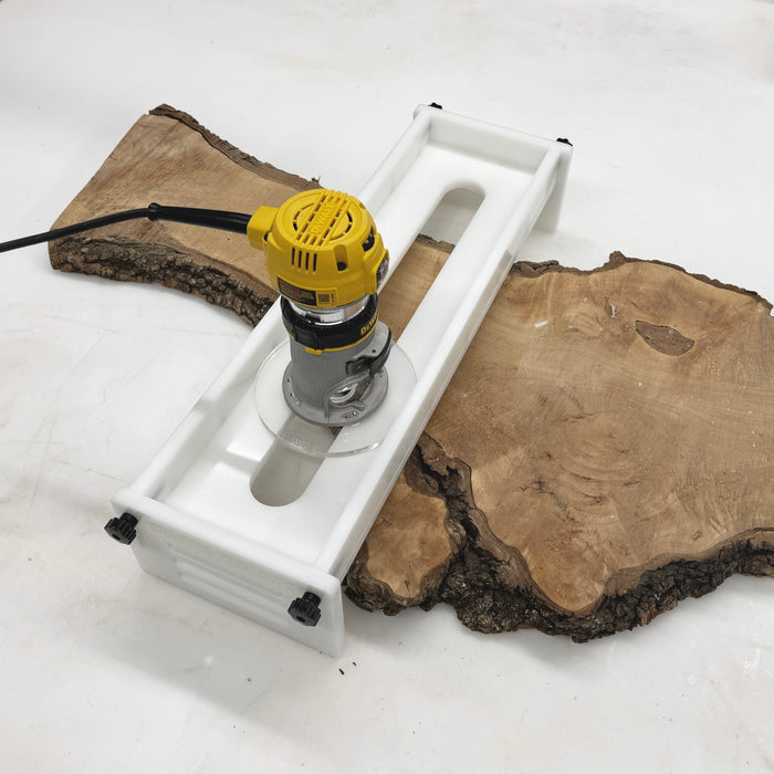 EcoSled Benchtop Router Sled - Affordable Slab Flattening Jig