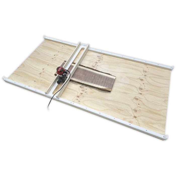 EcoSled Router Sled Panels Kit - DIY Budget Slab Flattener (4x4'-4x8')