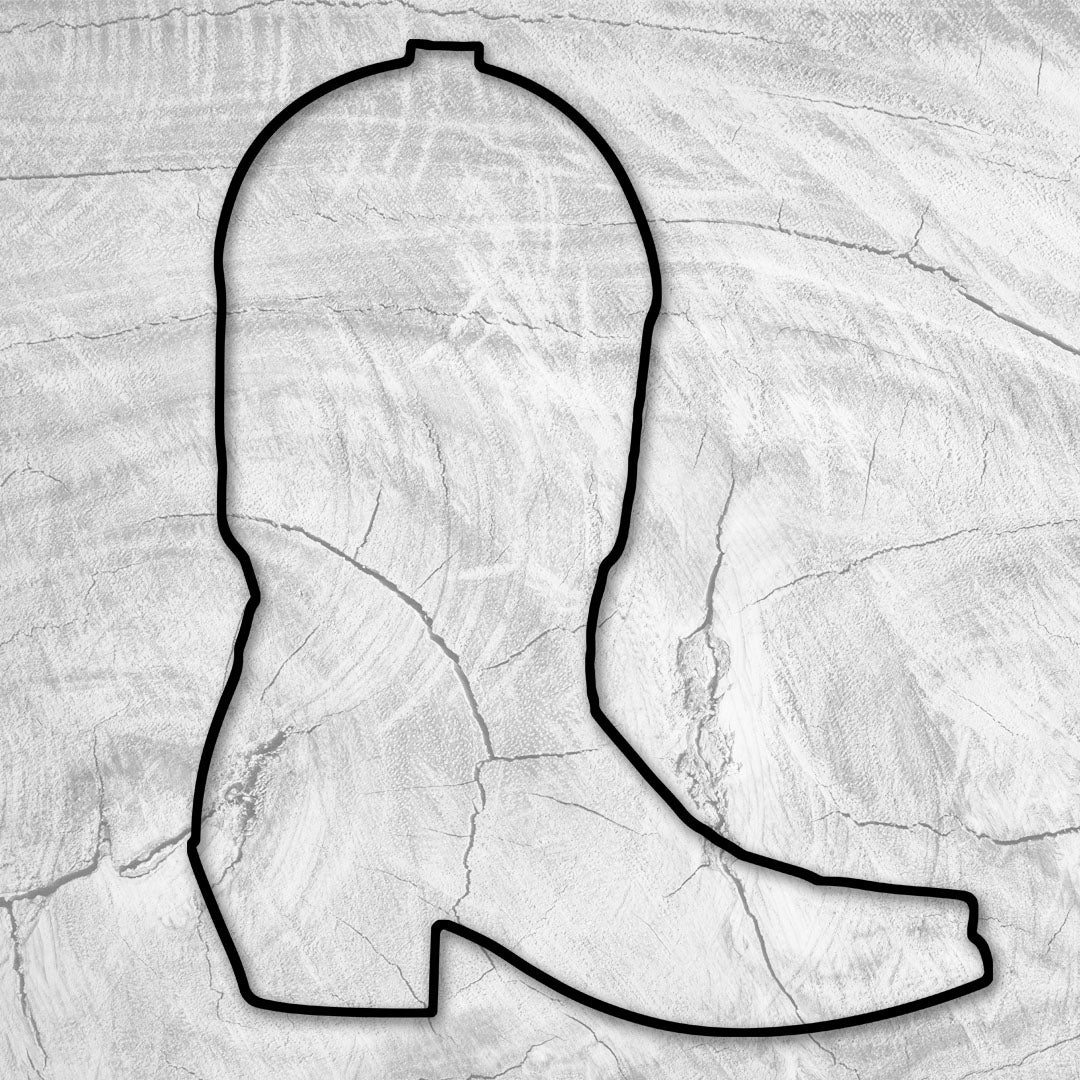 14 9x12 0 Cowboy Boot Acrylic Router Template Crafted Elements 14-9x12-0-cowboy-boot-acrylic-router-template-crafted-elements