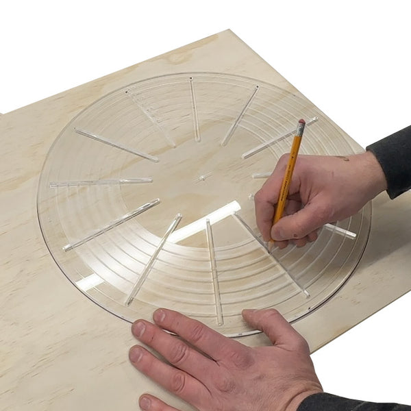 Clock Dial Router Templates – Crafted Elements