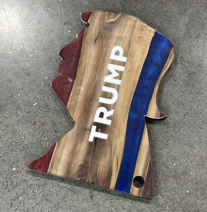 15.75x11.2" Donald Trump Trumpcuterie Board Acrylic Router Template