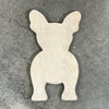 15.75x9.0" French Bulldog Shaped Serving Board Acrylic Router Template