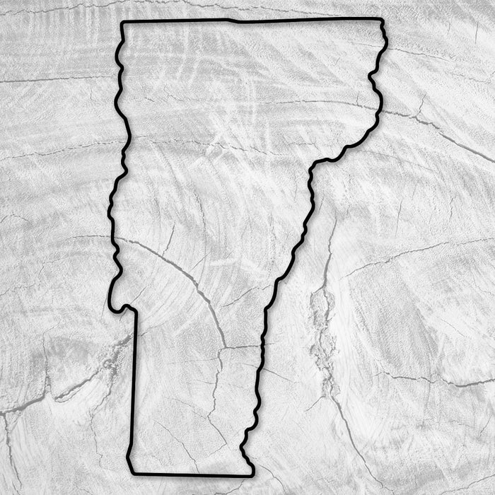 15.75x9.6" State Of Vermont Acrylic Router Template