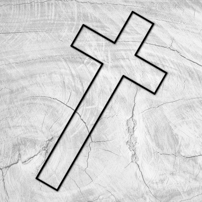 20x10" Large Cross Acrylic Router Template