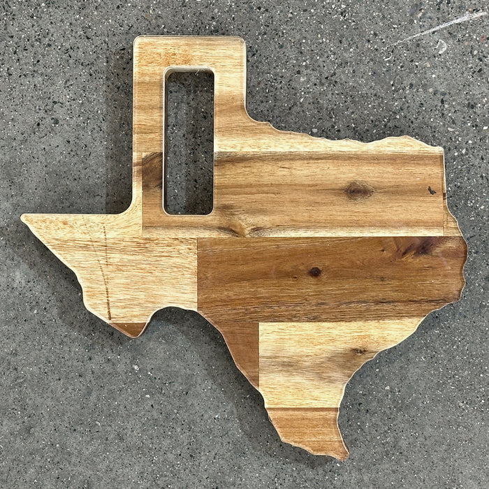 12.7x12" Texas Cheese Board With Handle Acrylic Router Template [Limited Edition]