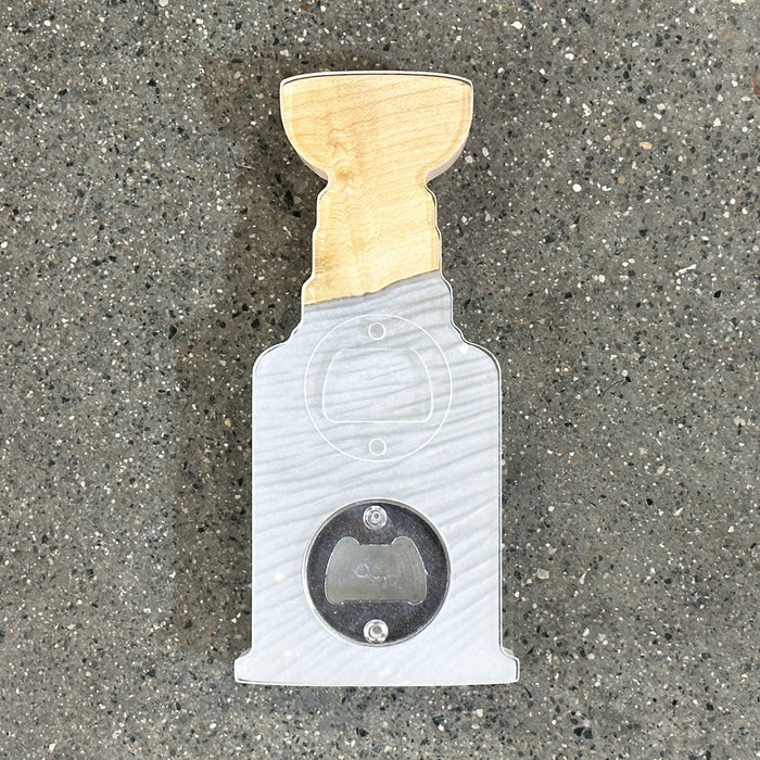 6.5x3.0" Stanley Cup Bottle Opener Acrylic Router Template [Limited Edition]