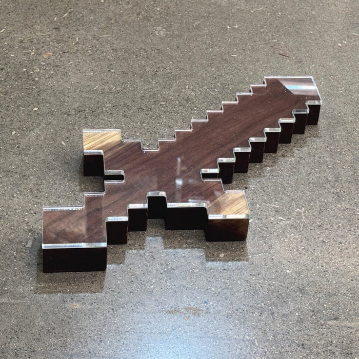 19.0X9.4" Minecraft Sword Acrylic Router Template [Limited Edition]